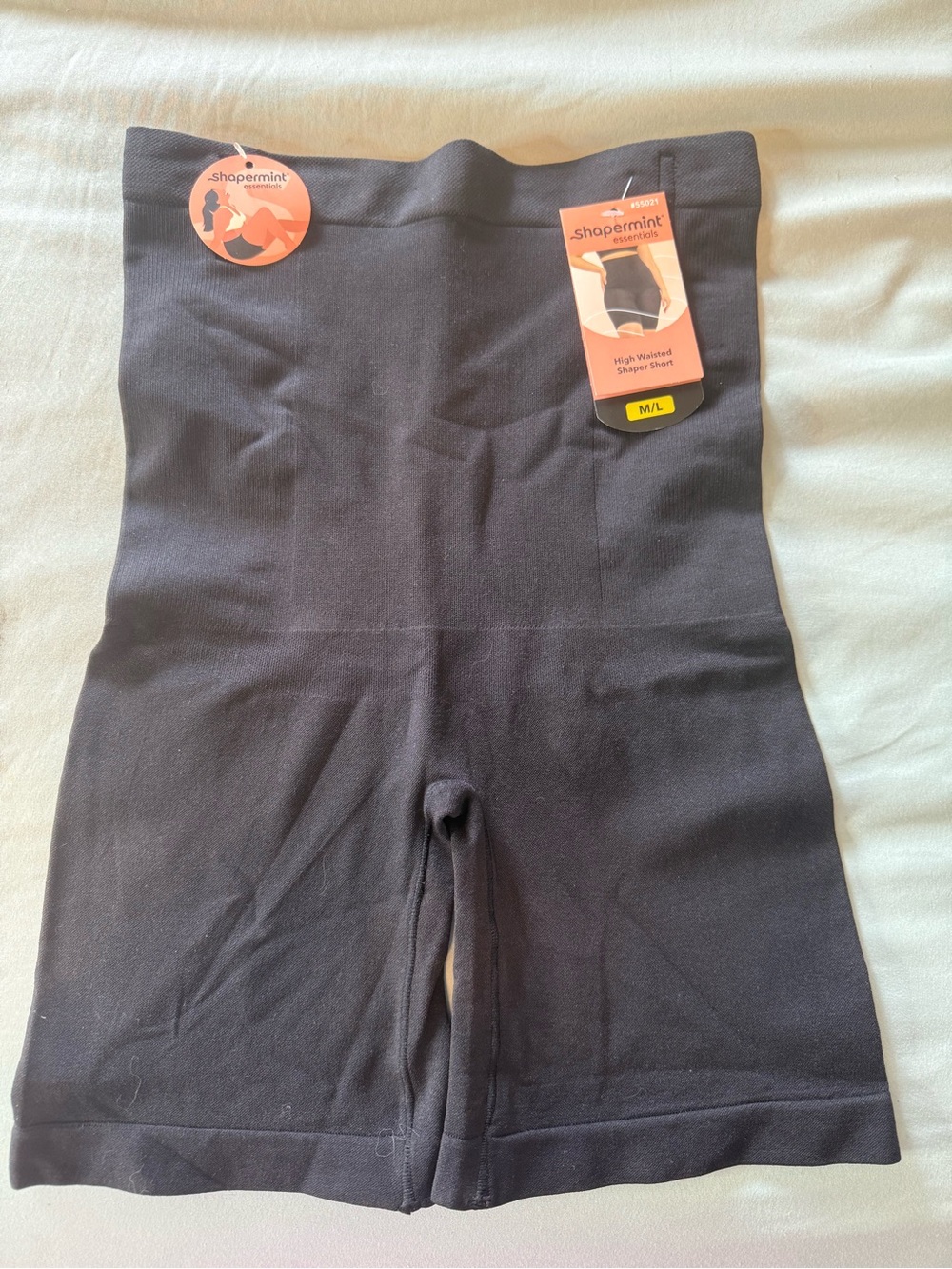 Shapermint Black High-Waist Shaping Shorts